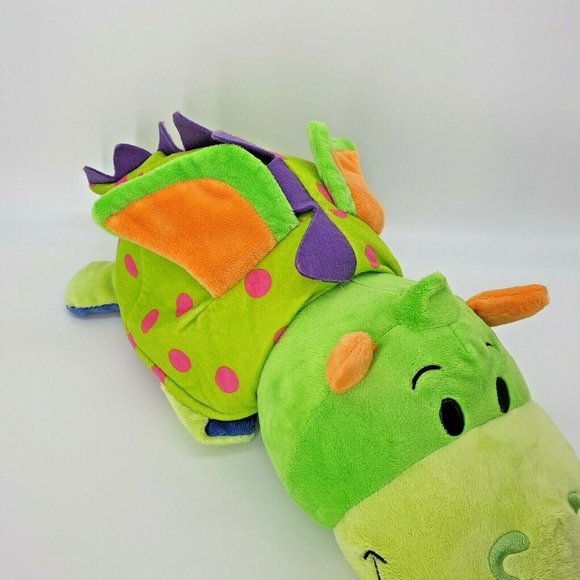 FlipAZoo Imogen Dragon Unicorn Plush Pillow Toy Cleaned Sanitized Collectable - Picture 3 of 12